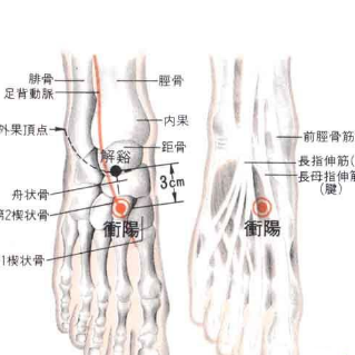 冲阳穴的准确位置及其按摩方法有哪些？