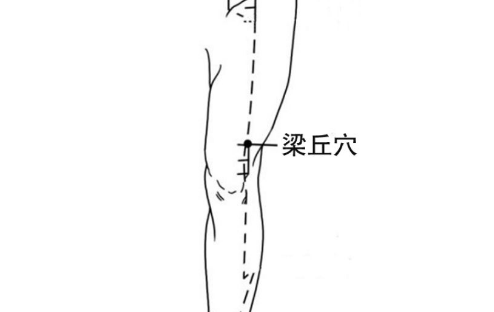 梁丘穴图片