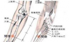 间使穴的准确位置及其按摩间使穴治疗胸闷气短的方法！