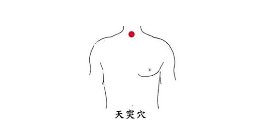 中医教你长按天突去除脸上多余的水分！