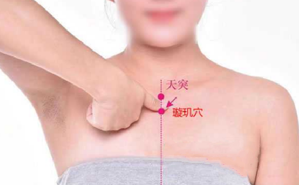 天突穴位置