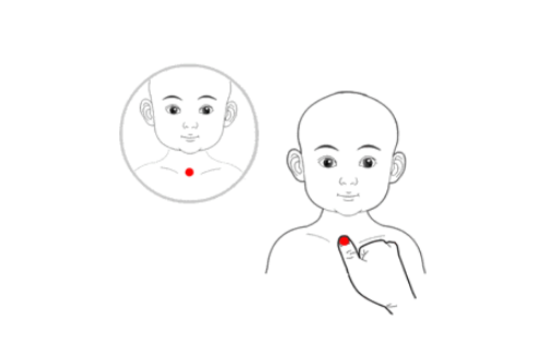 天突穴瘦脸的按摩方法