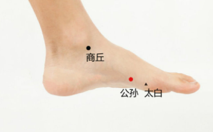 公孙穴按摩原理