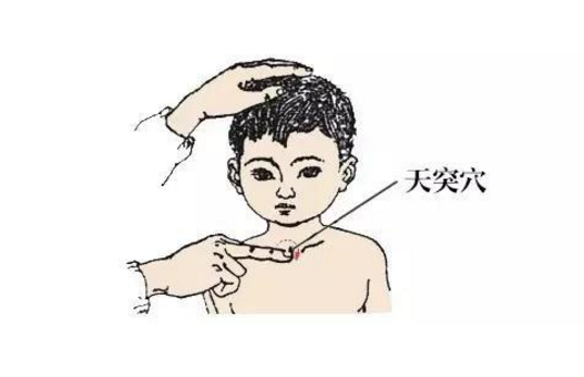 天突穴的位置