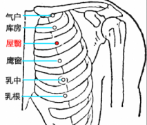 屋翳穴的丰胸按摩法及其屋翳穴的准确位置！