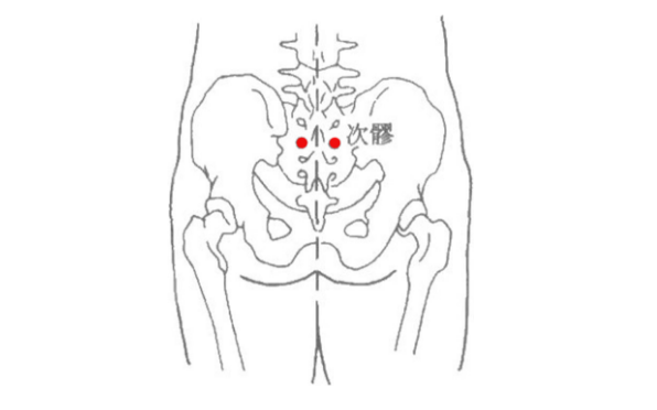 次髎穴的图片