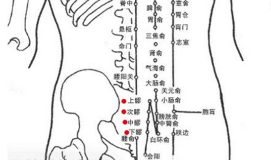 八髎穴位置