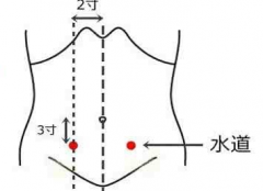水道穴的位置怎么找？中医教你水道穴减肚子的按摩方法